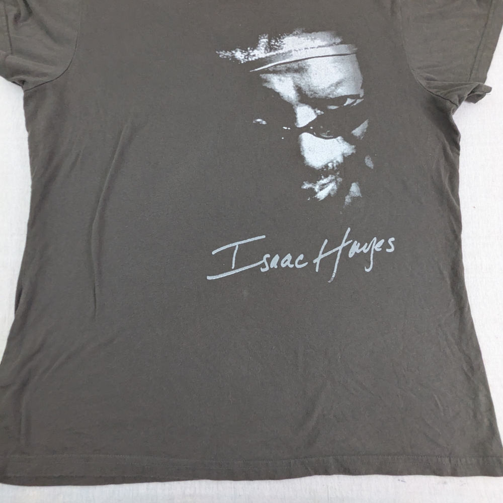 Isaac Hayes Stax Museum Of American Soul Music Taupe Grey Tee Shirt 2X